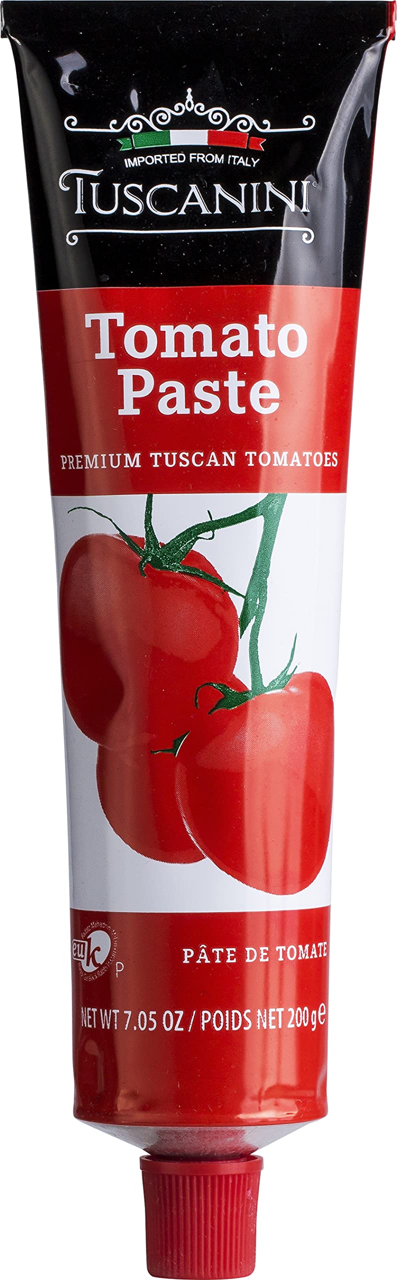 Tuscanini tomato paste tube 7oz with easy-squeeze design for precise portions