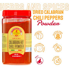 TUTTOCALABRIA Calabrian peppers ingredients highlight authentic heat for meals.