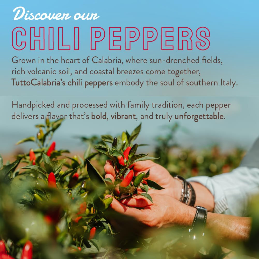 TuttoCalabria paste jar with label highlights sustainable sourcing.
