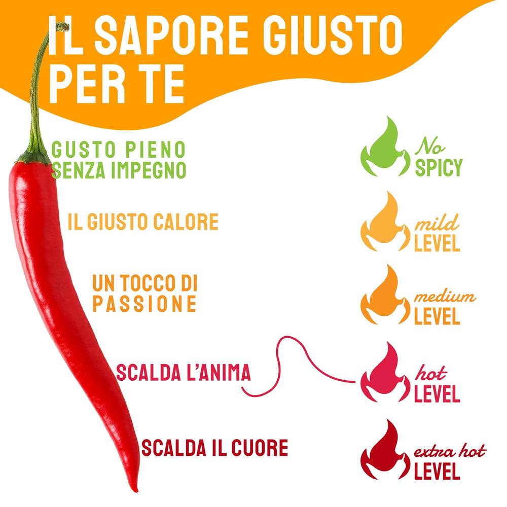 TUTTOCALABRIA chili peppers for cooking, adding heat and aroma to dishes