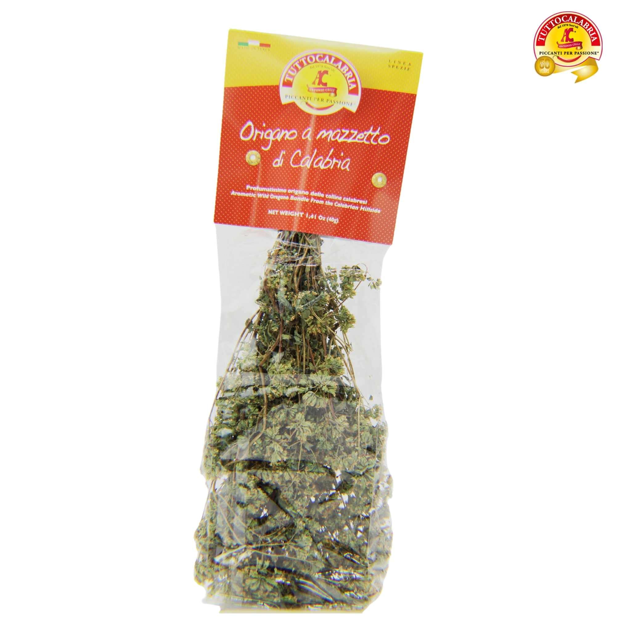 TUTTOCALABRIA oregano dried leaves are perfect for finishing meals.