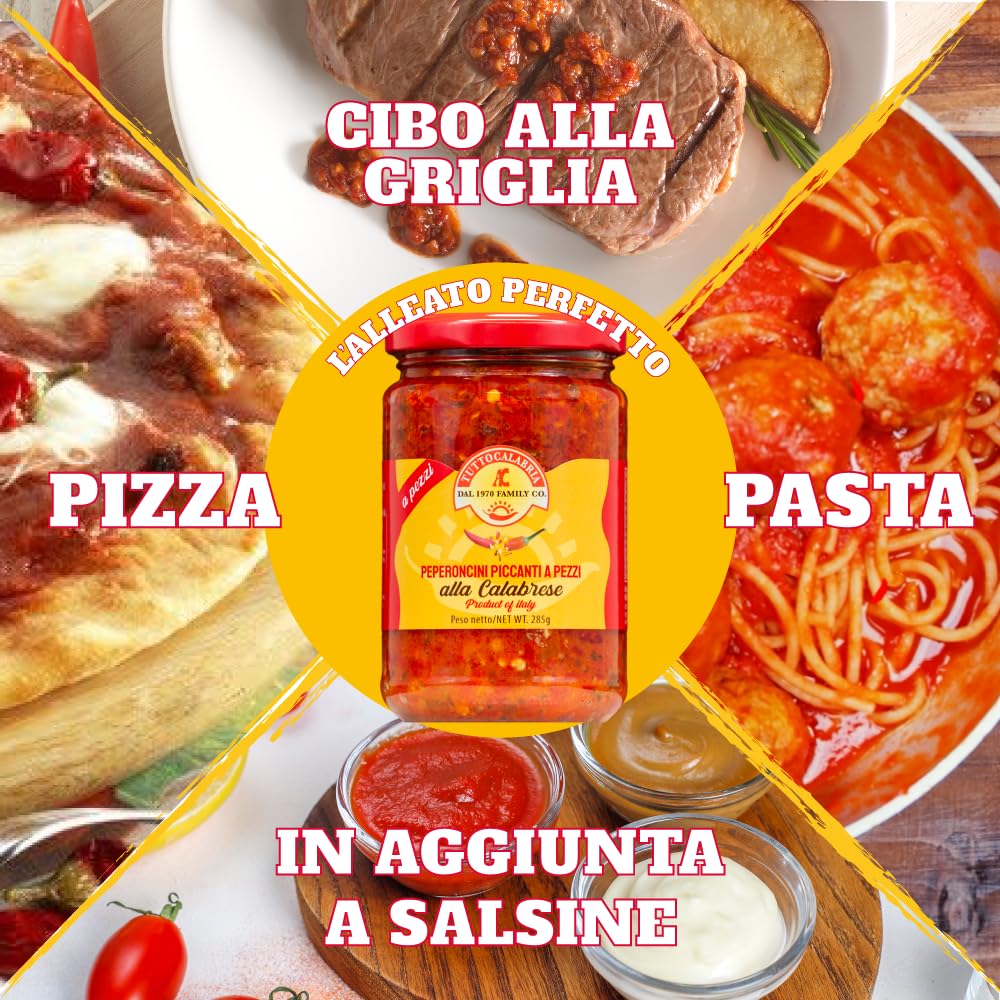 TUTTOCALABRIA chili paste elevates pasta sauces with balanced heat.