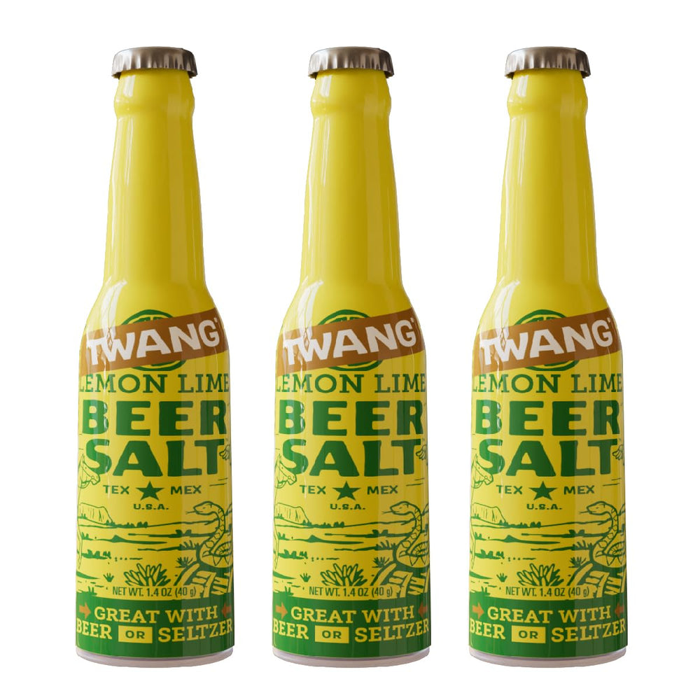 Twang Lemon Lime Beer Salt pour highlights citrus flavor for drinks