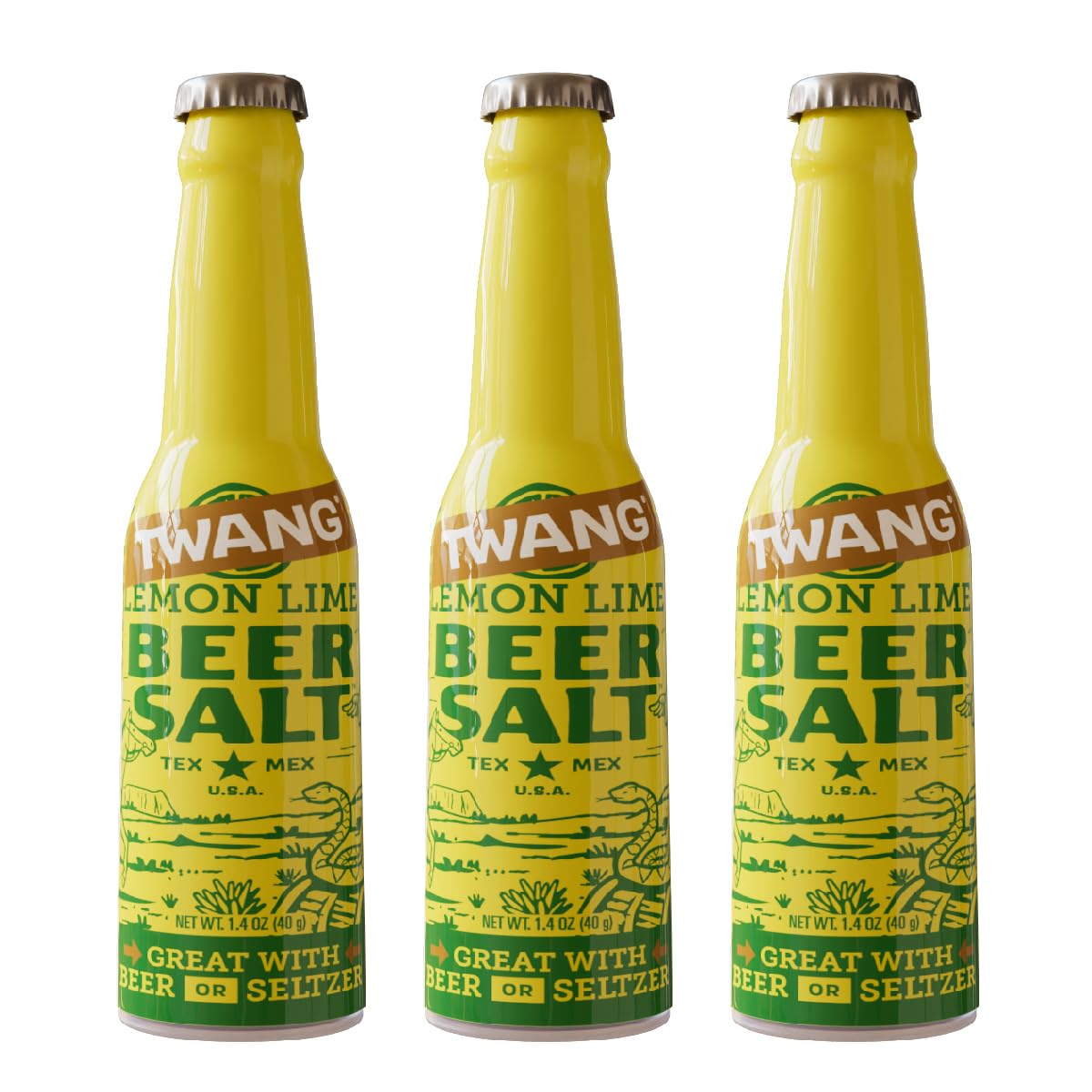 Twang Lemon Lime Beer Salt pour highlights citrus flavor for drinks