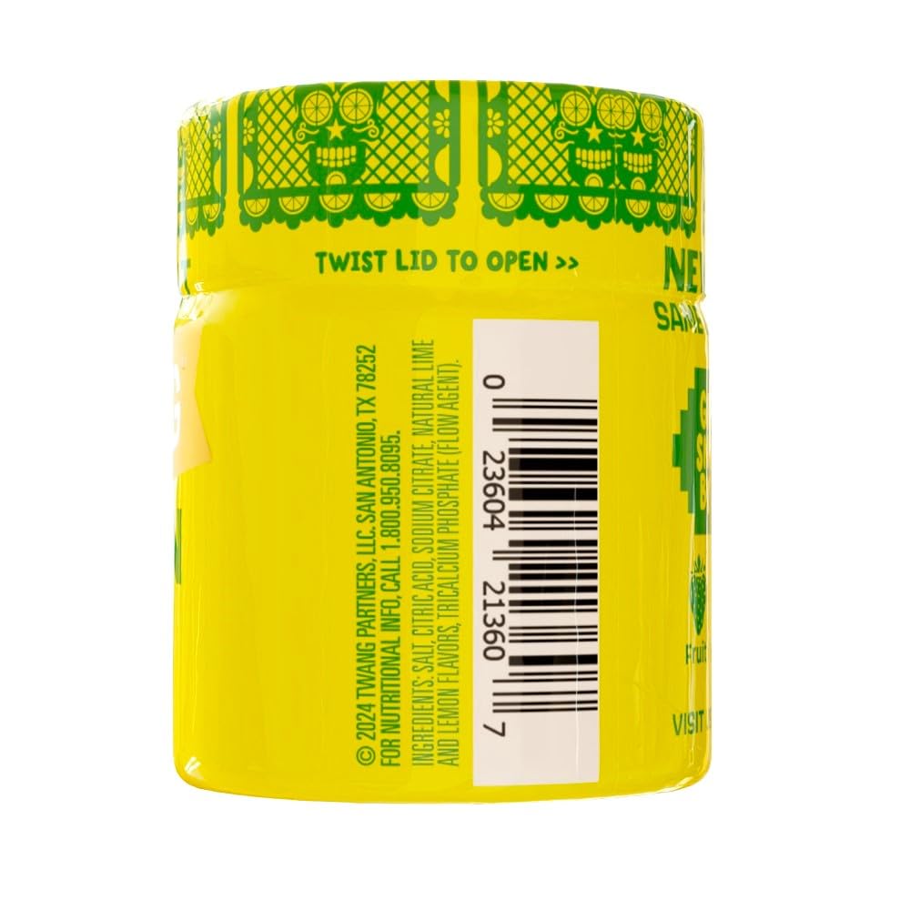 Twang Lemon Lime fruit and veggie topping brightens healthy snacking.
