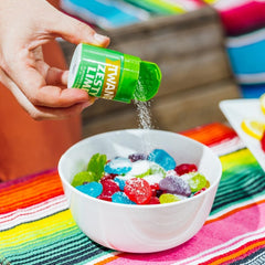 Twang Lime Snack Salt chips snack highlights zesty lime while crunching.