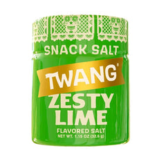 Twang Lime Snack Salt popcorn bowl elevates flavor with a fresh citrus zest.