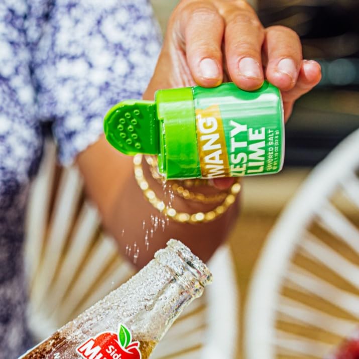 Twang Lime snack salt on vegetables for crave-worthy, zesty flavor.