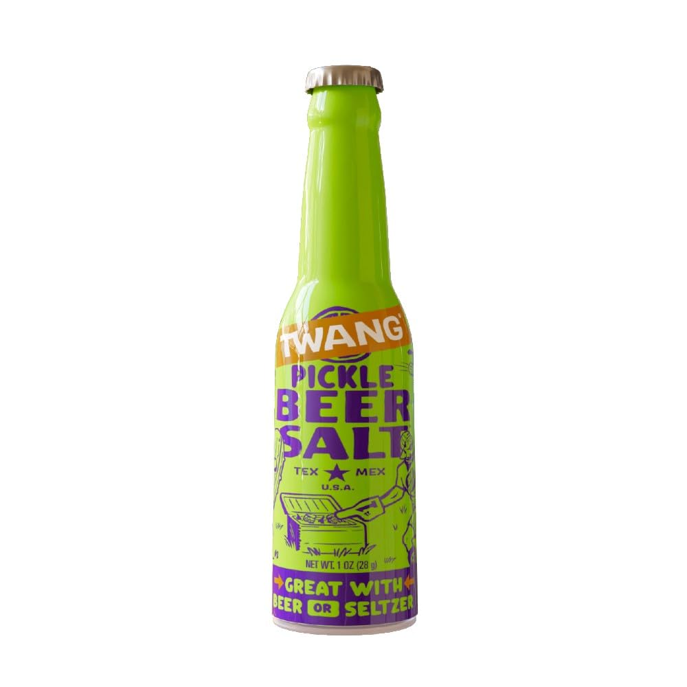 Twang Pickle Beer Salt ready to sprinkle on seltzers and beers.