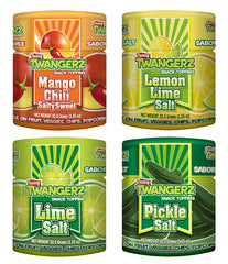 Twang Twangerz lime flavored salt topping adds bright citrus flavor to snacks.