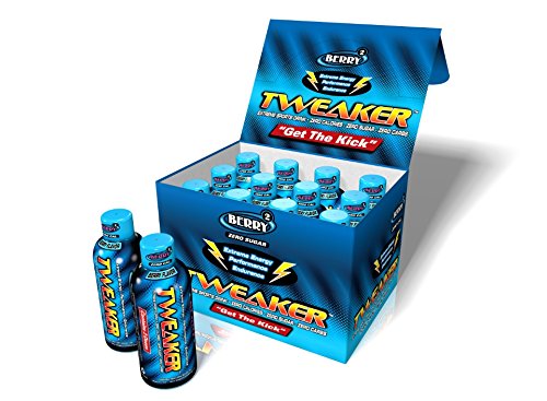 Tweaker Berry Energy Shot bottle with bold berry flavor and quick crash-free energy