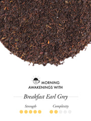 TWG Breakfast Earl Grey bergamot highlight, showcasing vibrant aroma and bright flavor.