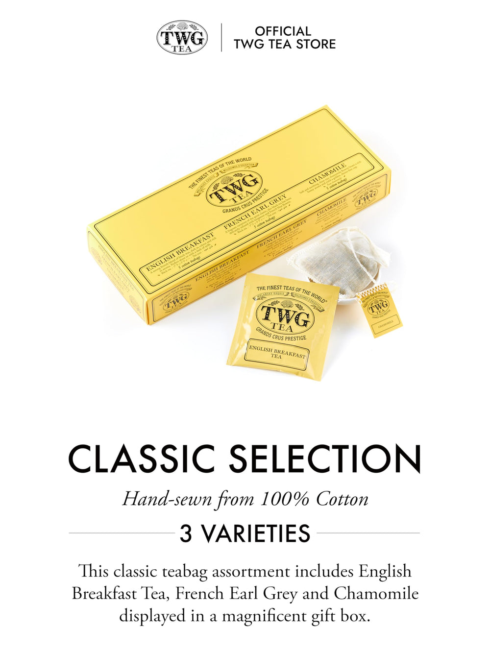 TWG Tea allows aroma to develop as leaves expand during infusion