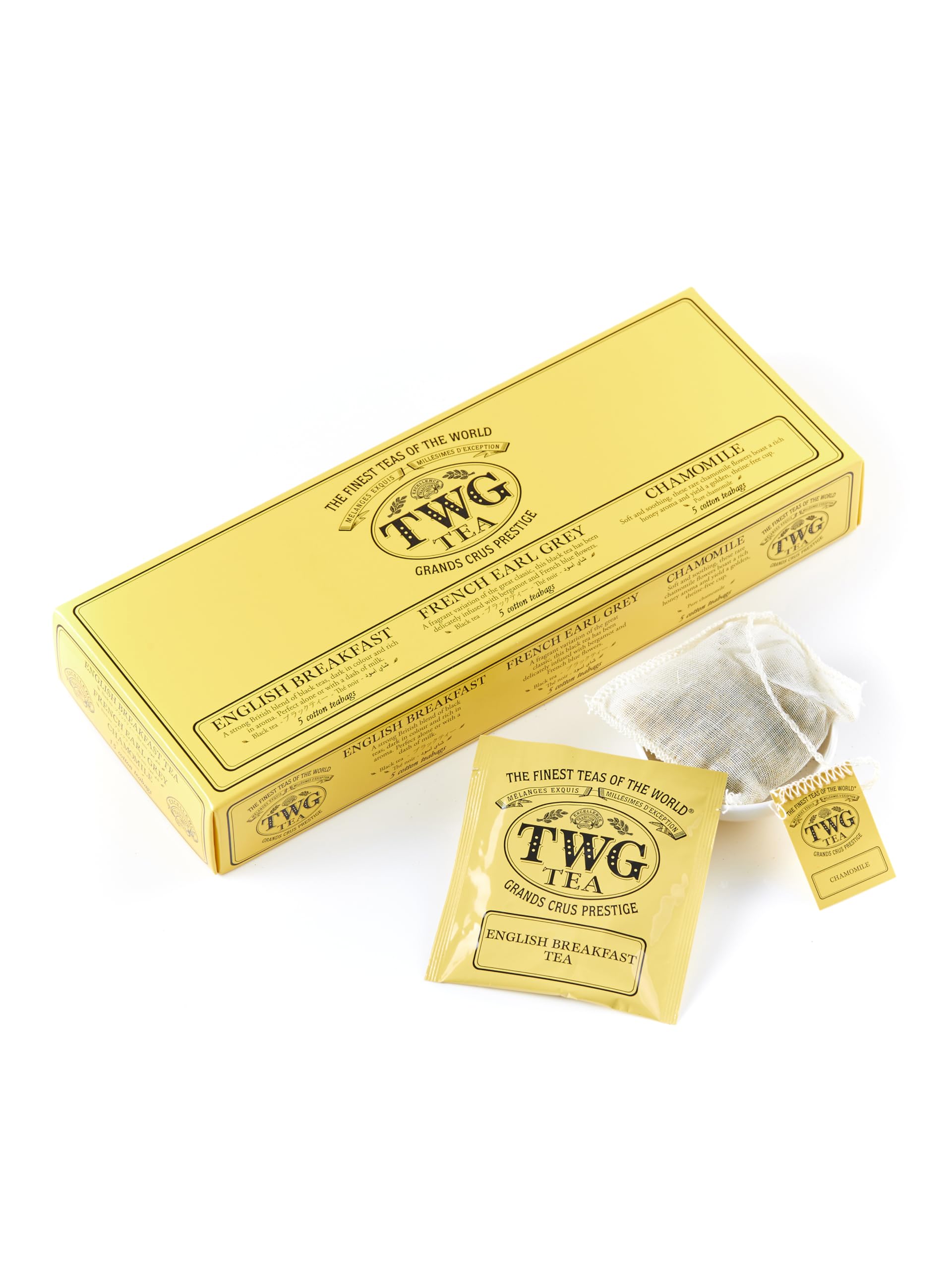 TWG Classic Selection whole-leaf blends delivering full flavors