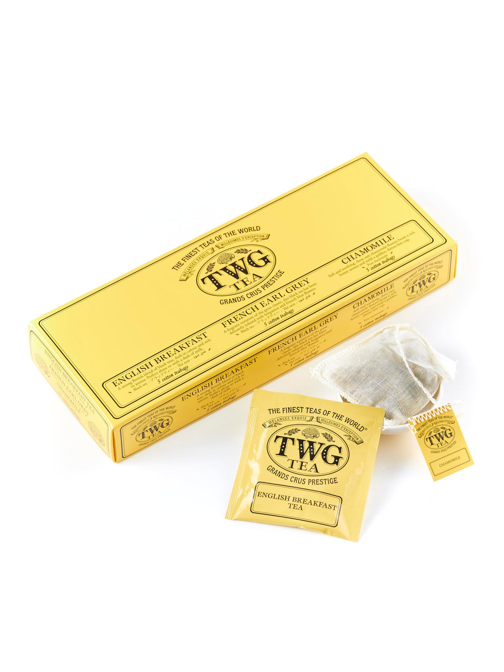 TWG Classic Selection whole-leaf blends delivering full flavors