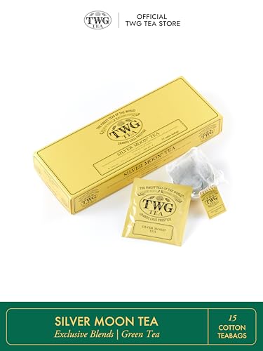 TWG Silver Moon Tea Grand Berry Vanilla pack front, elegant gift-ready packaging.