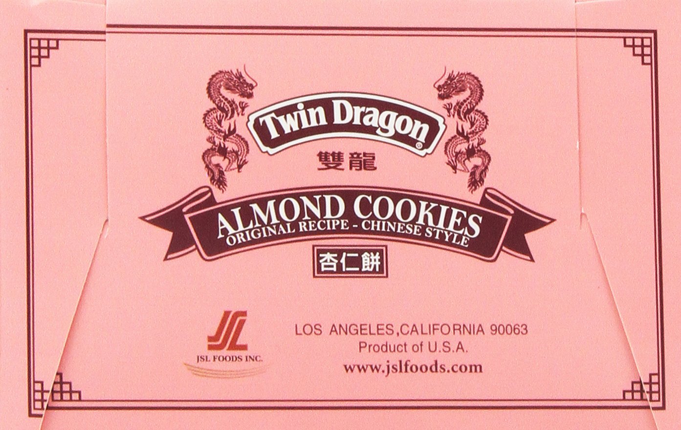 Twin Dragon Almond Cookies tea-time pairing scene suggests a perfect snack