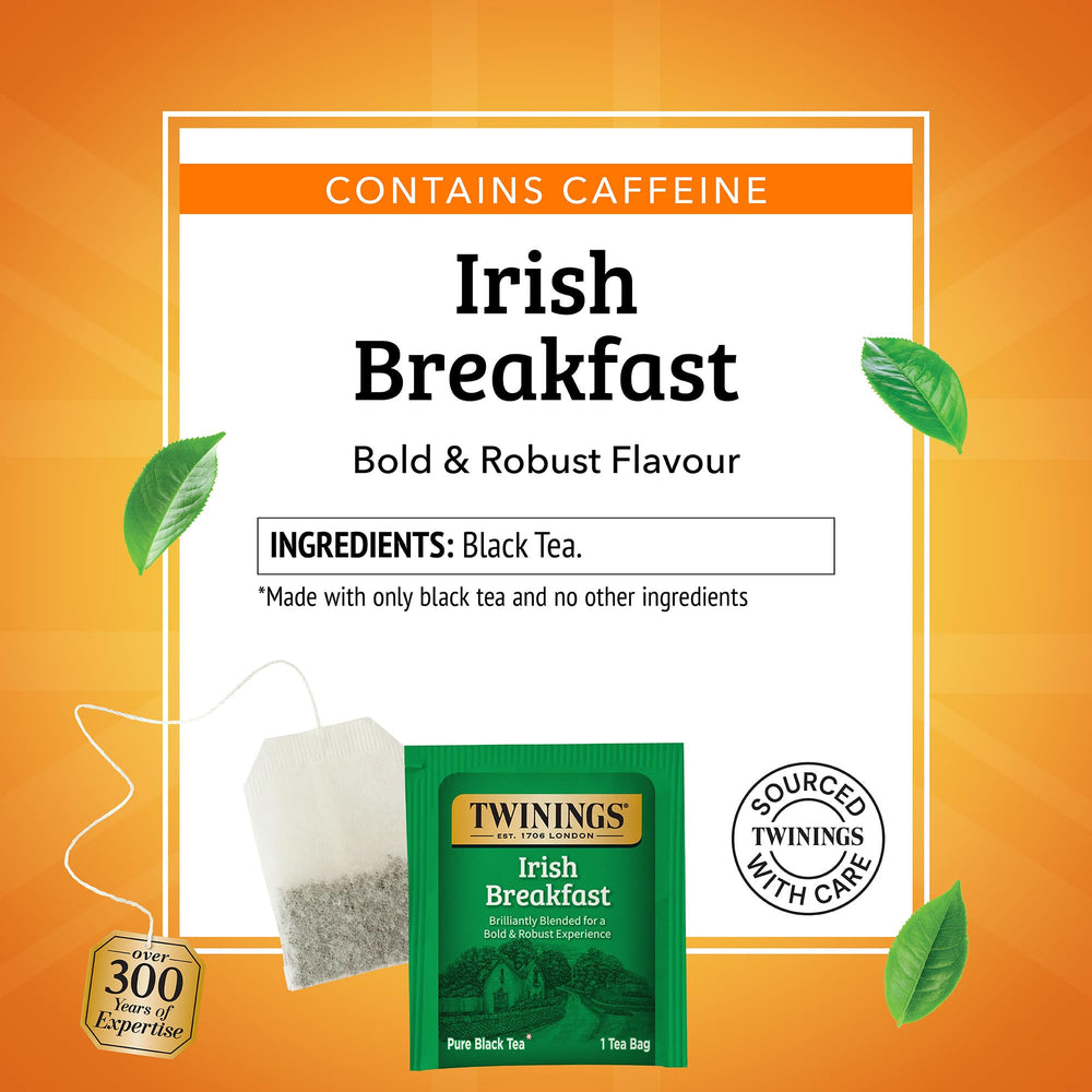 Twinings Assam-Kenya blend delivers a balanced, robust tea body.