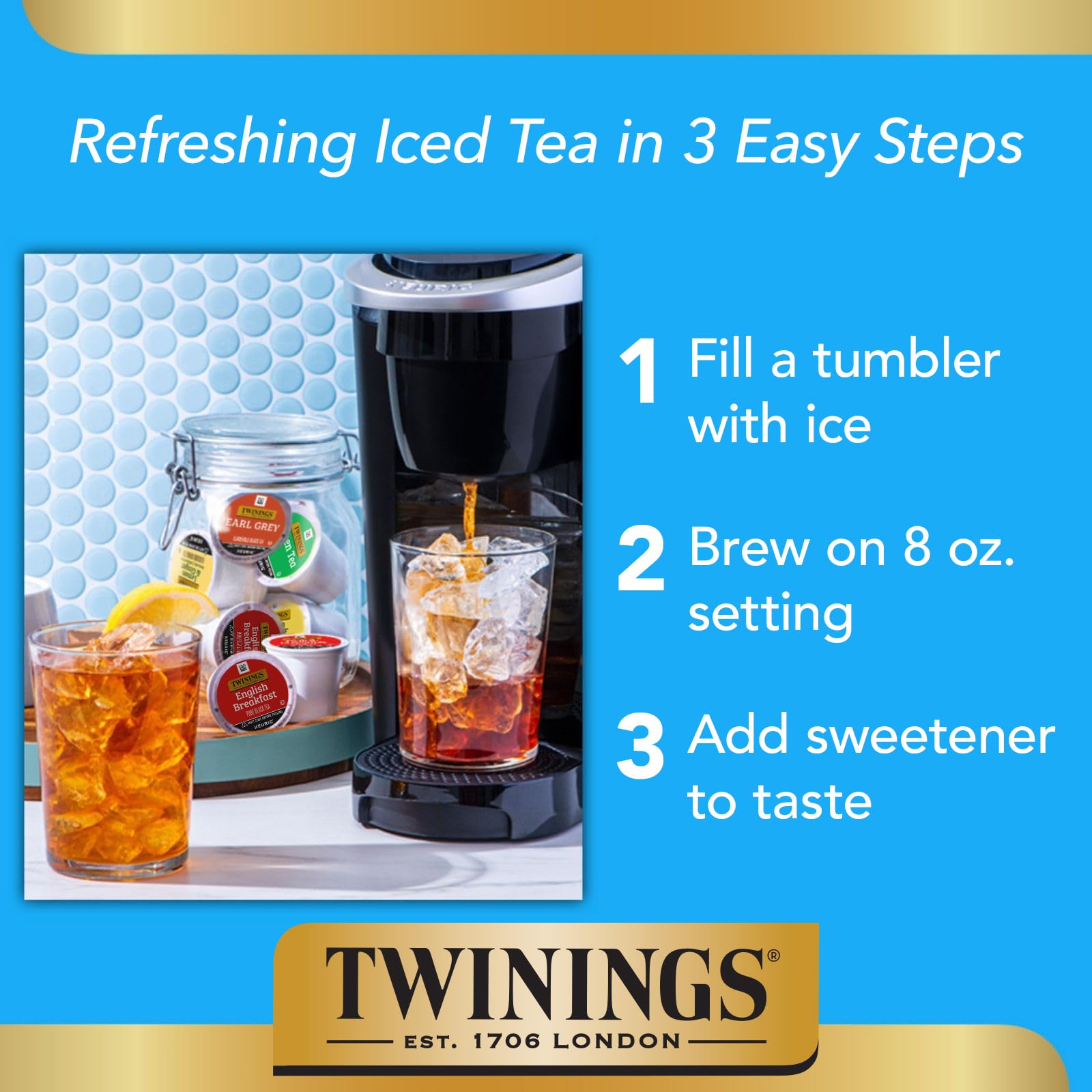 Twinings Black Tea Cup showing caffeine lift and bold flavor.