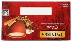 Twinings Chai Black Tea steeping cup revealing rich aroma and bold flavor