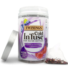 Close-up of berries in Twinings Cold Infuse showing natural flavor and aroma.