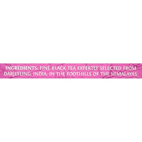 Twinings Darjeeling tea fragrance steam highlights refreshing aroma and smooth finish.