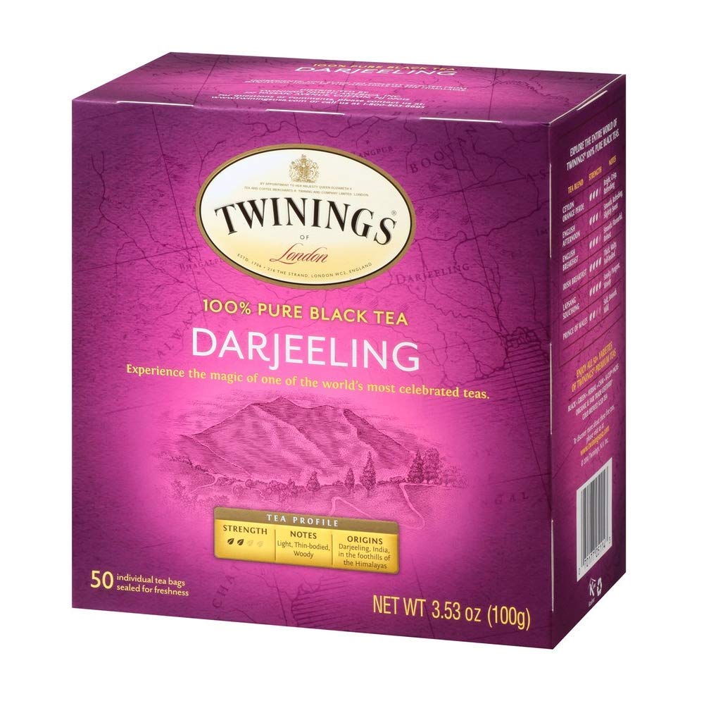 Twinings Darjeeling tea iced tea pour invites a cooling summer refreshment.