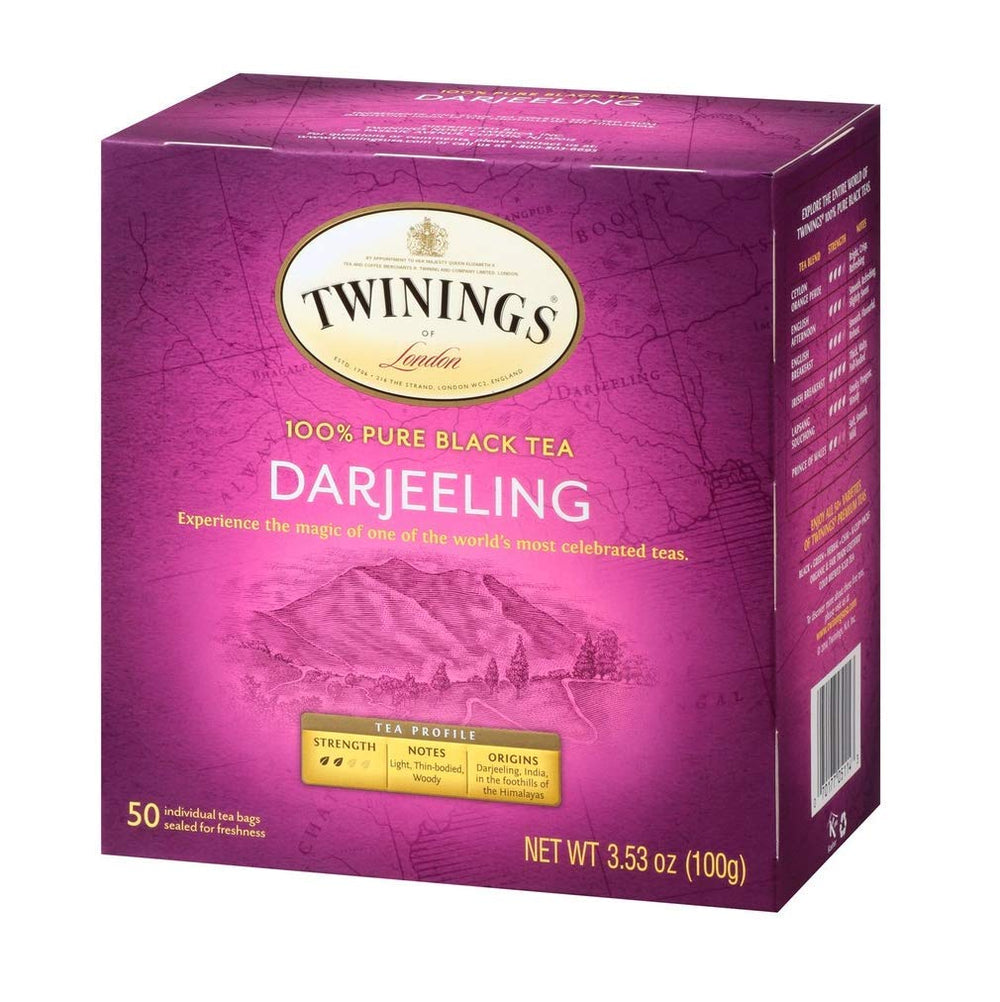 Twinings Darjeeling tea iced tea pour invites a cooling summer refreshment.