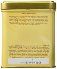 Twinings Earl Grey tea tin 7.05 oz ready for daily brewing
