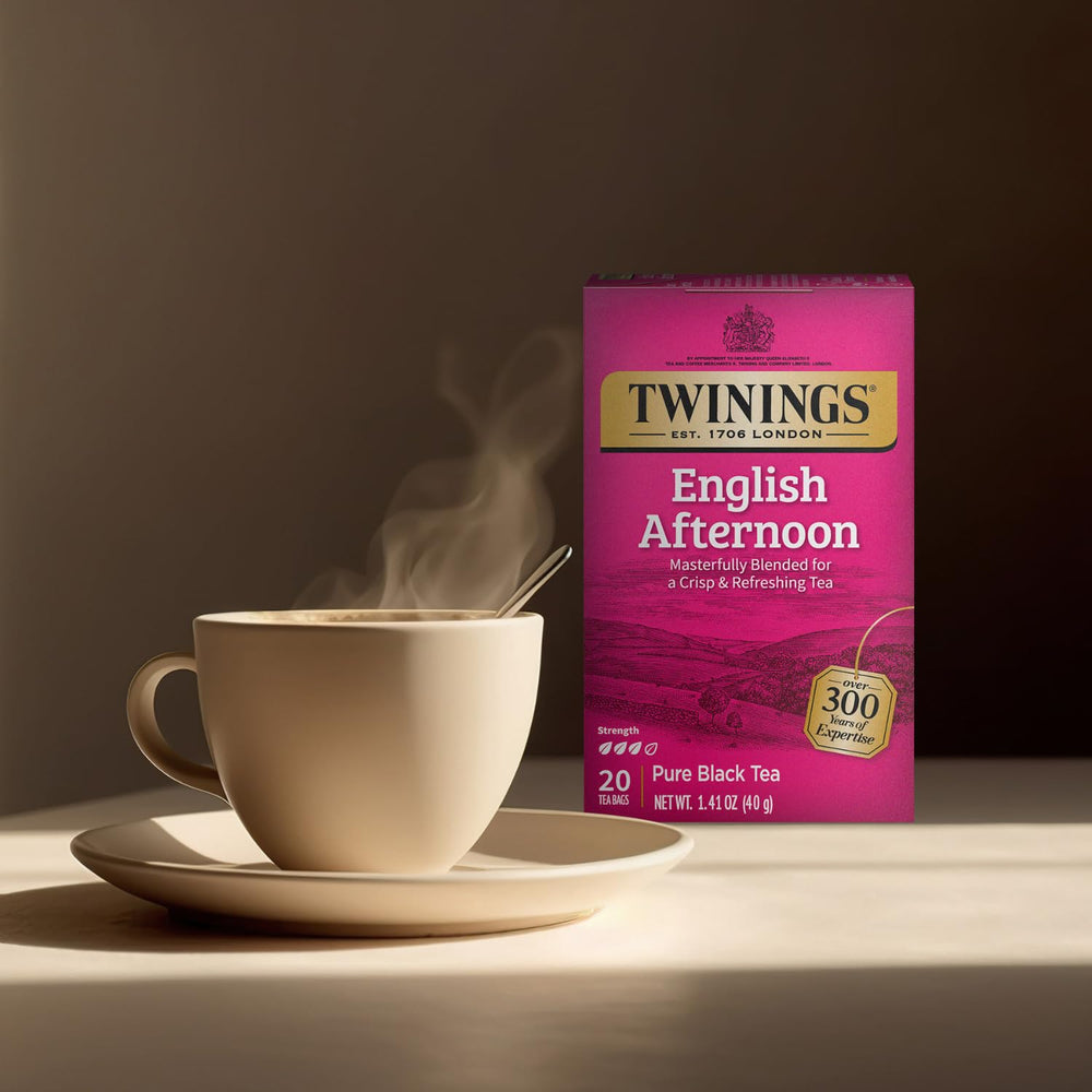 Twinings English Afternoon Tea iced tea served in glass for a refreshing option.