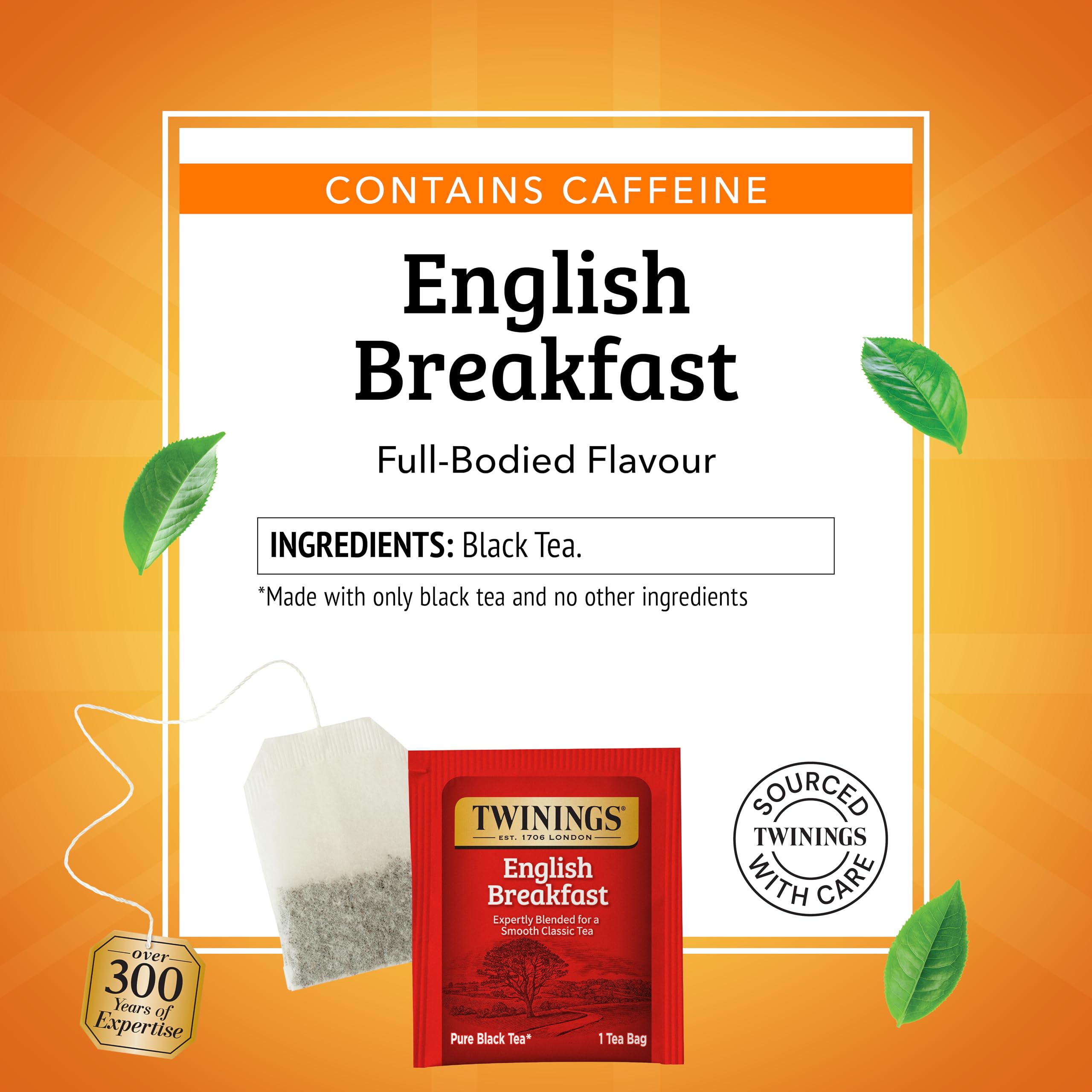 Twinings English Breakfast travel pack ready for on-the-go tea moments