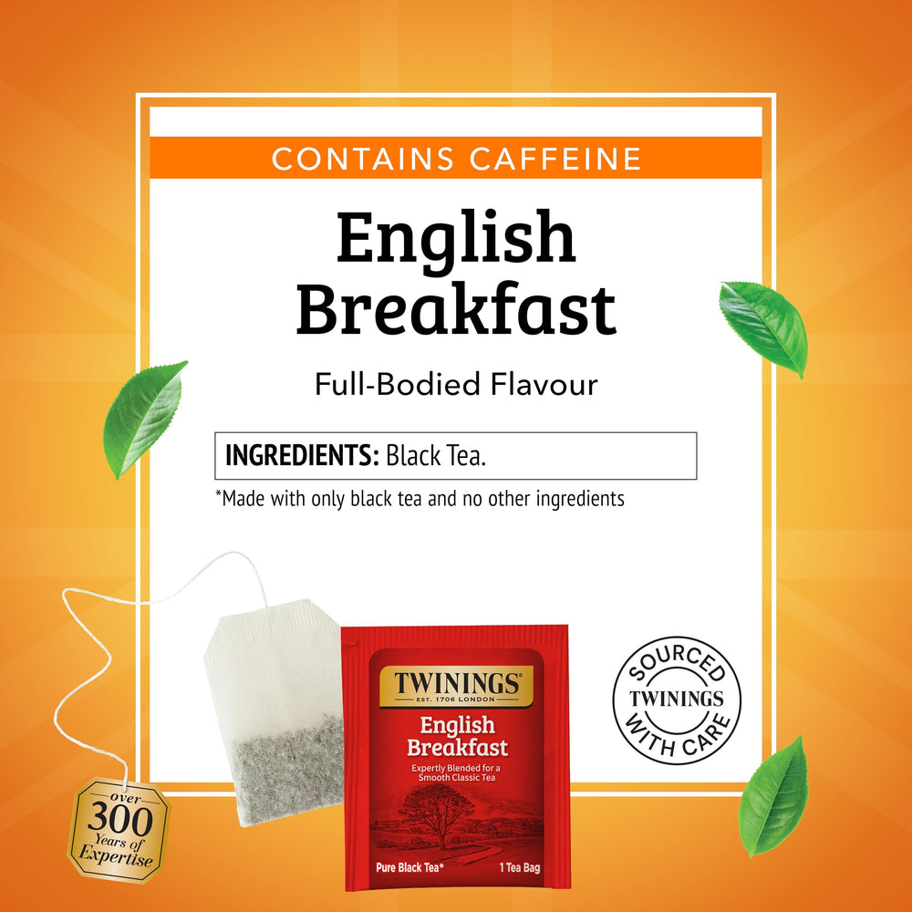 Twinings English Breakfast travel pack ready for on-the-go tea moments
