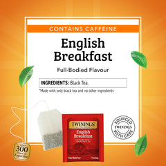 Twinings English Breakfast travel pack ready for on-the-go tea moments