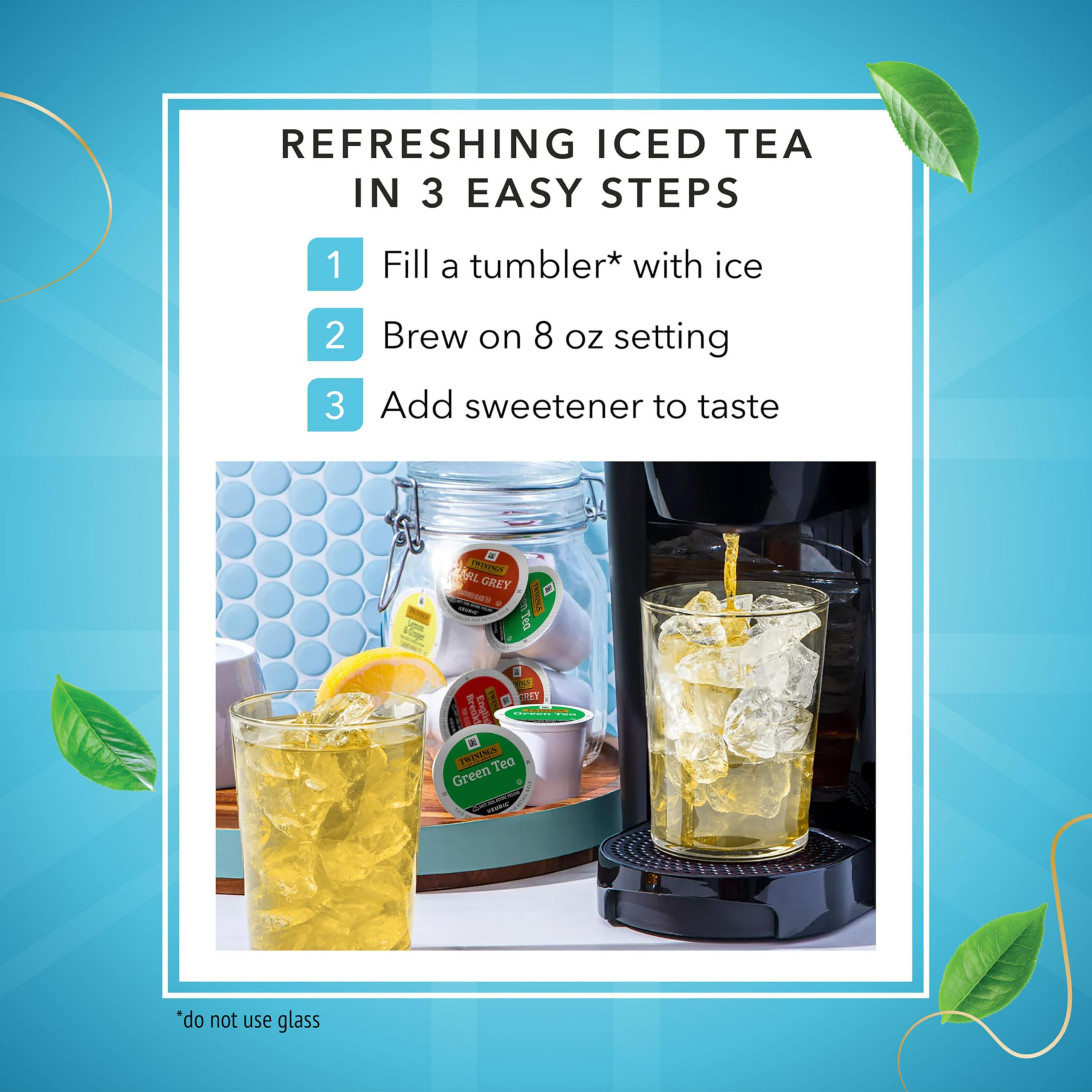 Twinings Green Tea K-Cup Pods reflect ethical sourcing and mindful practices.