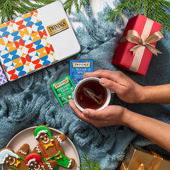 Gingerbread Joy tea bag from Twinings for cozy moments