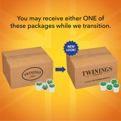 A warm cup from Twinings Green Tea K-Cup Pod, great hot or iced.