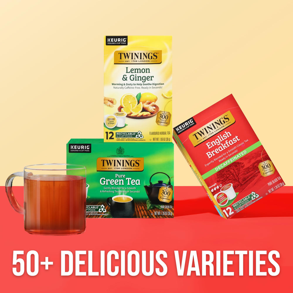 Twinings tea can be brewed hot or iced for flexible enjoyment.