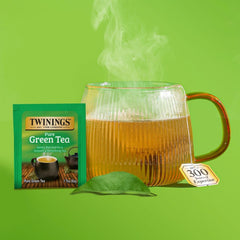 Twinings individually-wrapped tea bags ensure freshness on the go or at home.