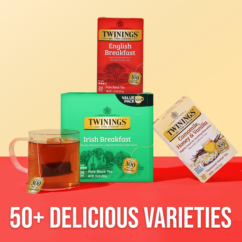 Twinings Irish Breakfast supports ethical sourcing and community uplift.