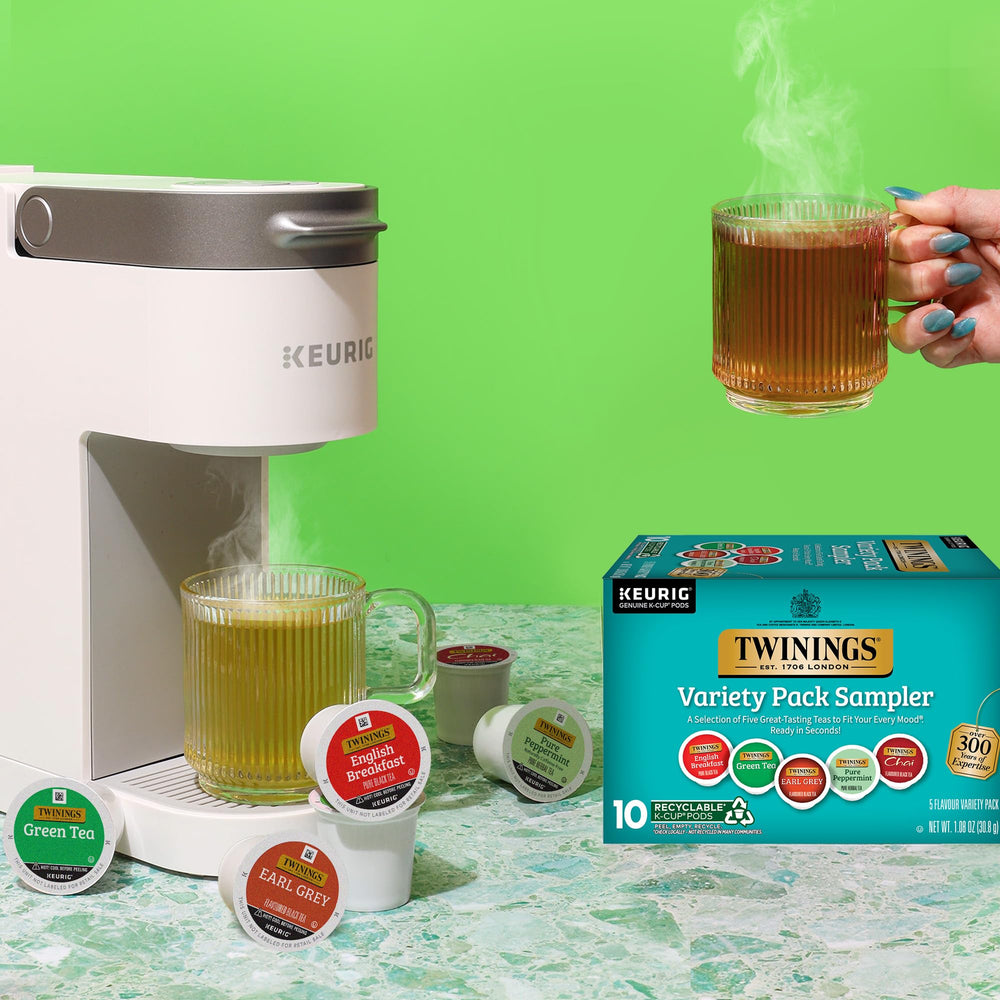 Twinings Green Tea K-Cup pod for a light, refreshing sip anytime