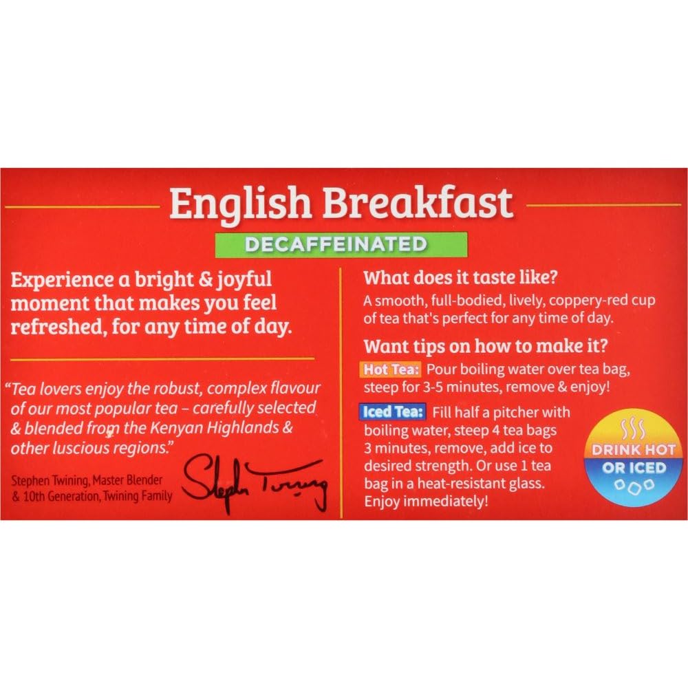 Twinings Kenyan Highlands blend adds bright, full-bodied notes to your brew