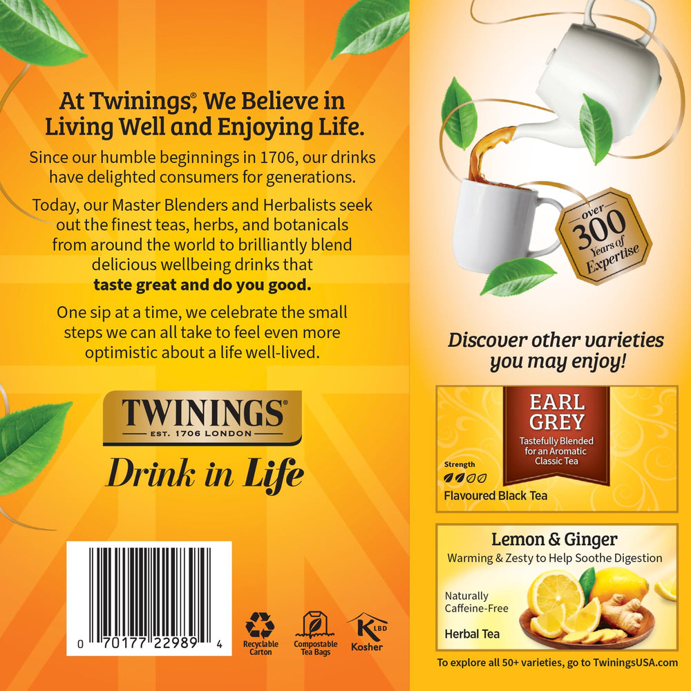 Twinings Lady Grey sourcing with care supports sustainable practices