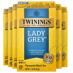 Twinings Lady Grey tea bags pack for on-the-go refreshment