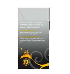 Close-up of orange lemon zest notes in Twinings Lady Grey Zesty Orange.