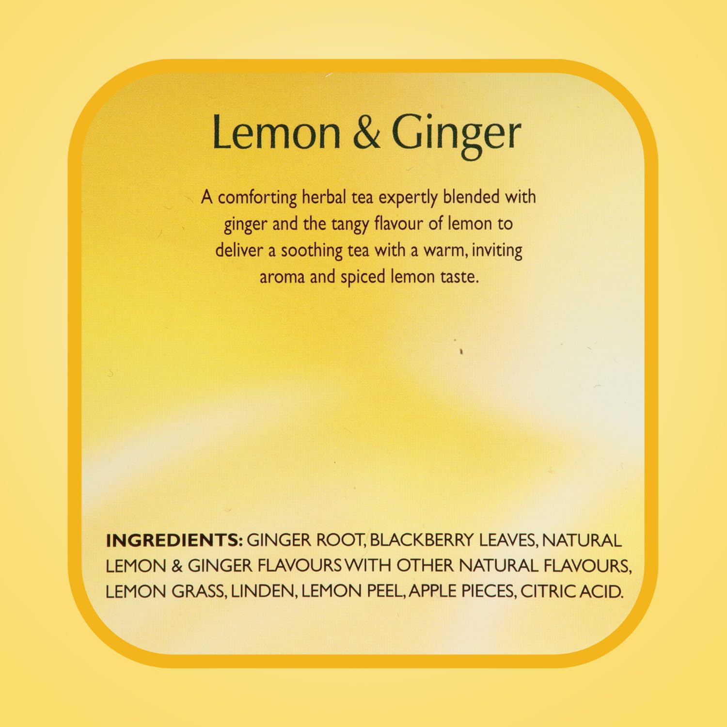 Close-up of Twinings K-Cups highlights natural ingredients for a bright, soothing cup