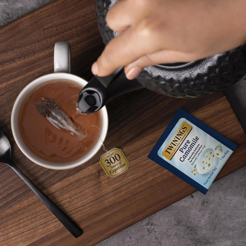 Twinings lemon ginger tea bag ideal for soothing warmth and comfort