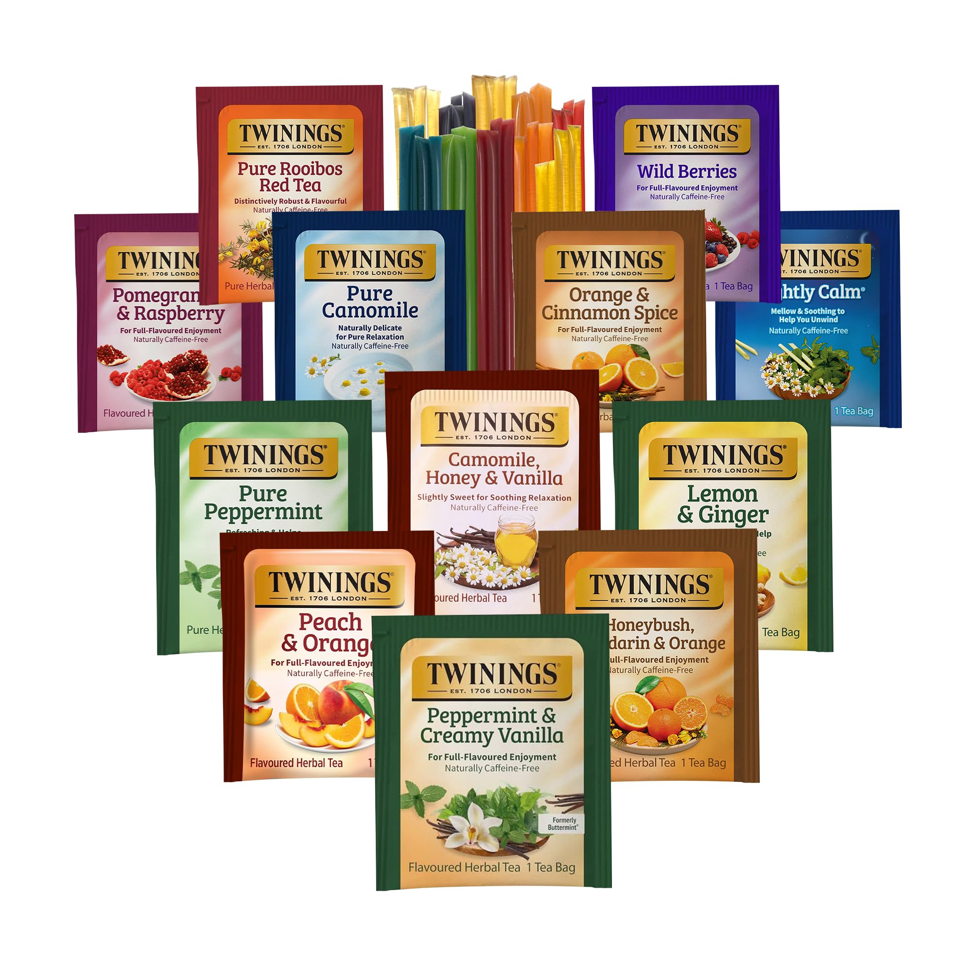 Twinings Lemon & Ginger tea for bright, comforting flavor