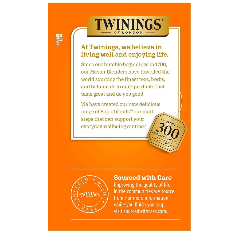Twinings master blenders crafting the immune blend for rich flavor.