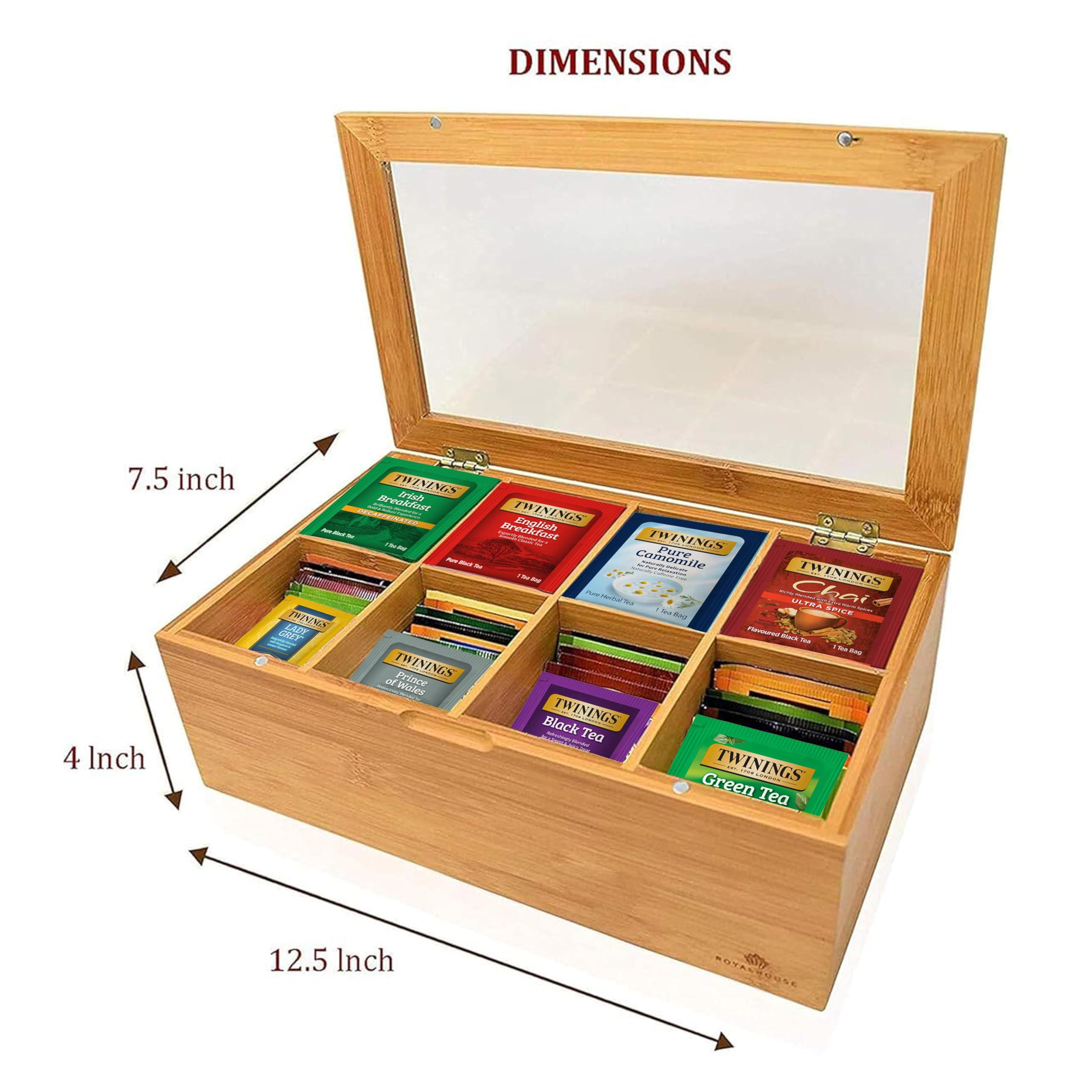 Twinings office desk setup with tea assortment for breaks