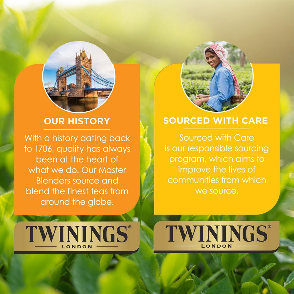 Twinings packaging on shelf makes a thoughtful gift option.